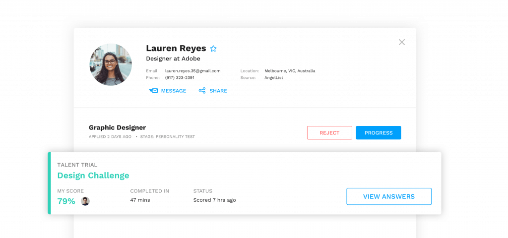 Add firepower to your hiring process 5 Candidate Cards