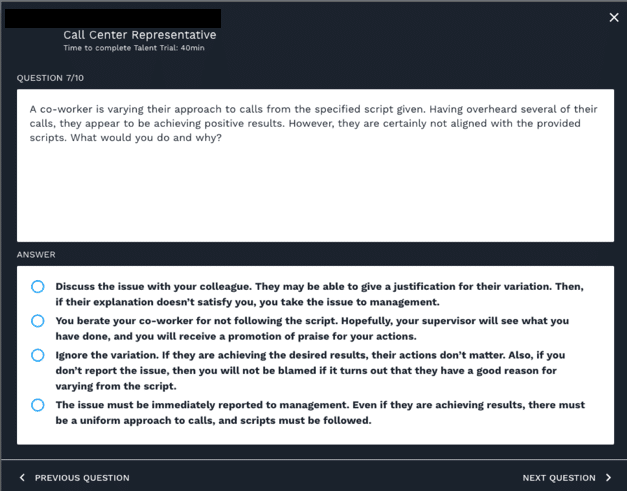 How to Hire Call Center Reps 3 call center talent trial 3
