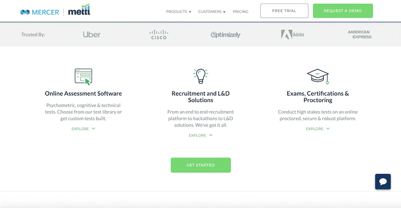 Pre-Employment Assessment Software — What Your Tool Must Do 5 Mettl screenshot