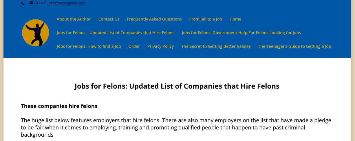 The Top 25 Diversity Job Boards for More Diverse Hiring 21 Jail to Job Criminal Record Job Board