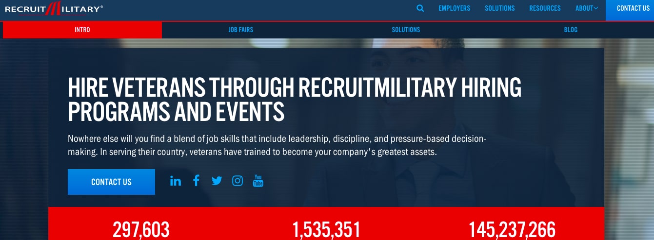 The Top 25 Diversity Job Boards for More Diverse Hiring 18 RecruitMilitary Job Board for Former Service Members