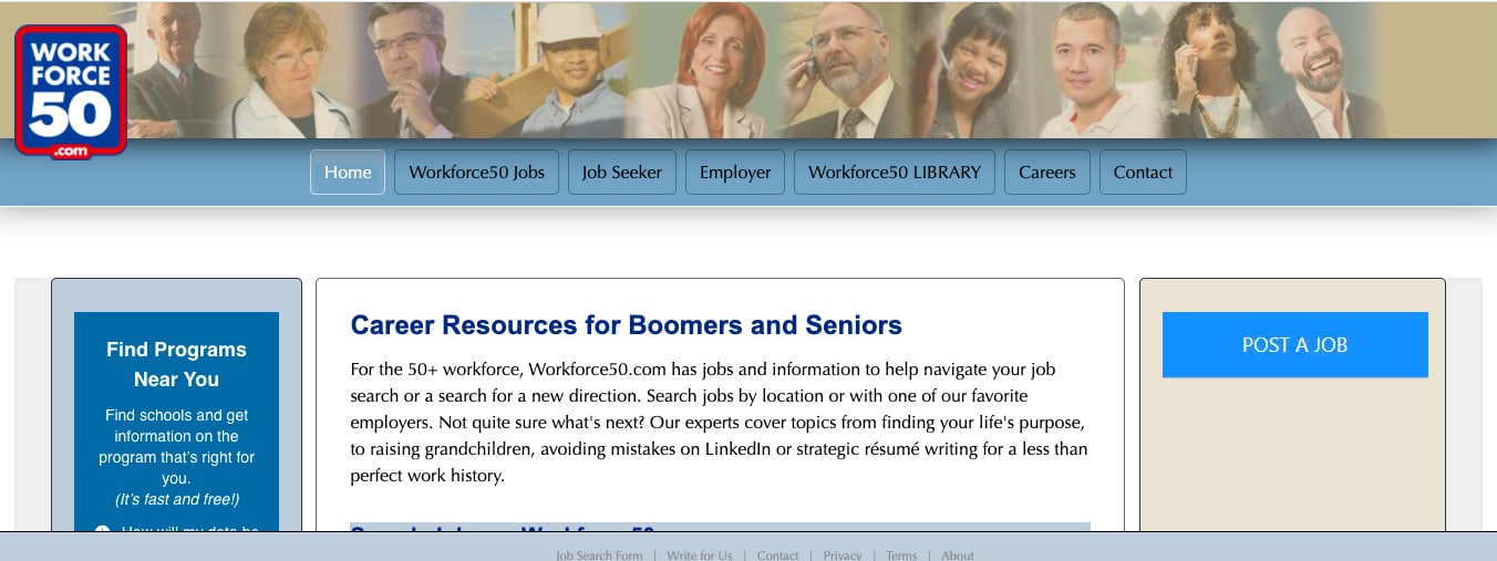 The Top 25 Diversity Job Boards for More Diverse Hiring 12 Workforce50 Retirement Job Board