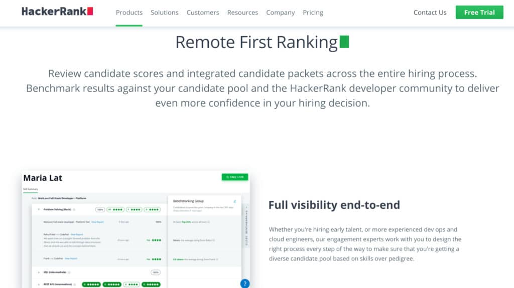 9 Candidate Shortlisting Tools That Every Recruiter Needs 3 Candidate Shortlisting Tools HackerRank
