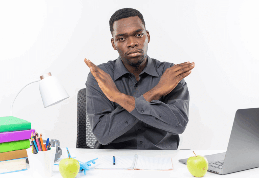 How To Build a Recruitment Funnel To Hire Great People, Every Single Time 3 Man sitting with crossed hands