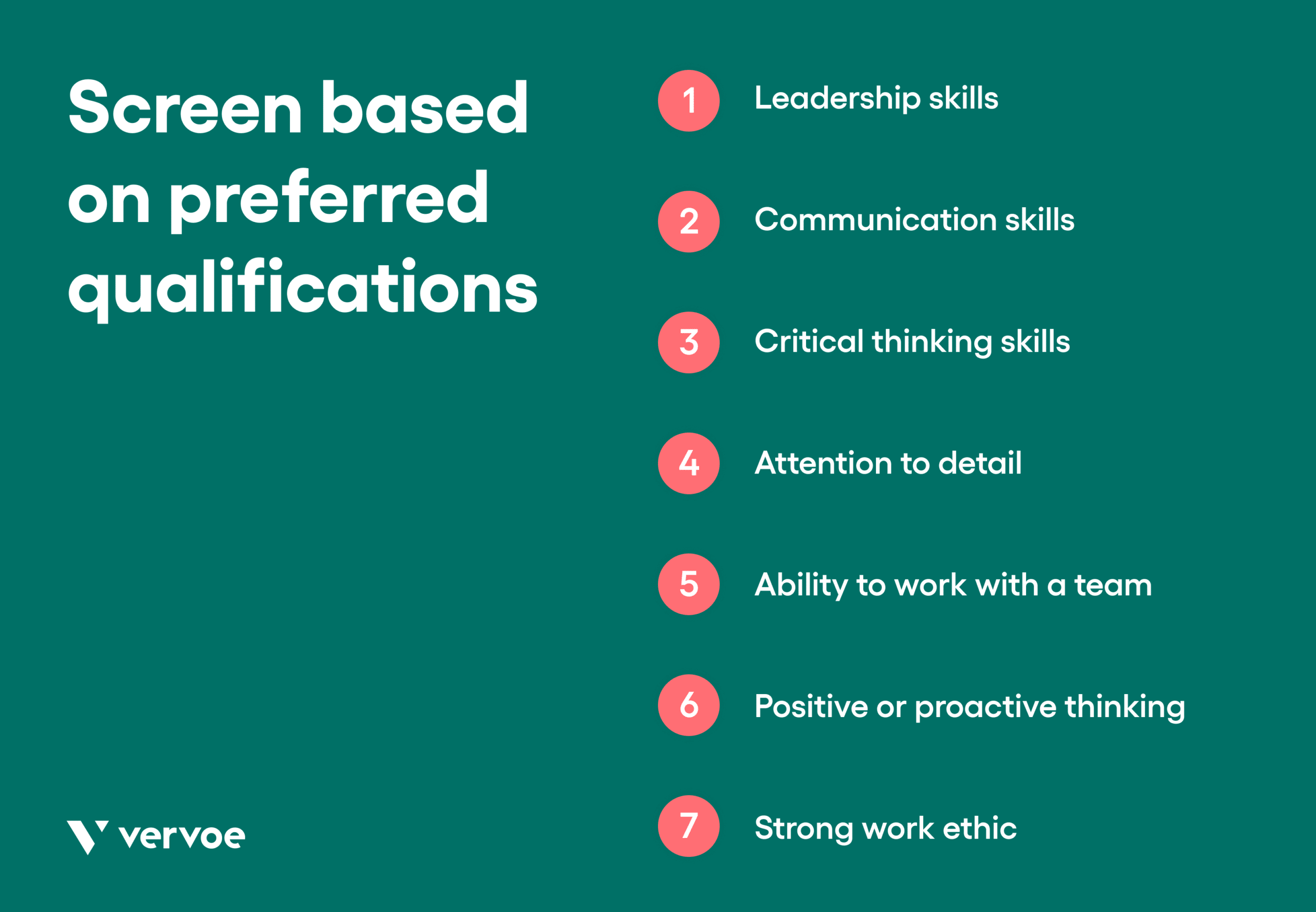 The Ultimate Guide To Resume Screening 2 Screen based on preferred qualifications