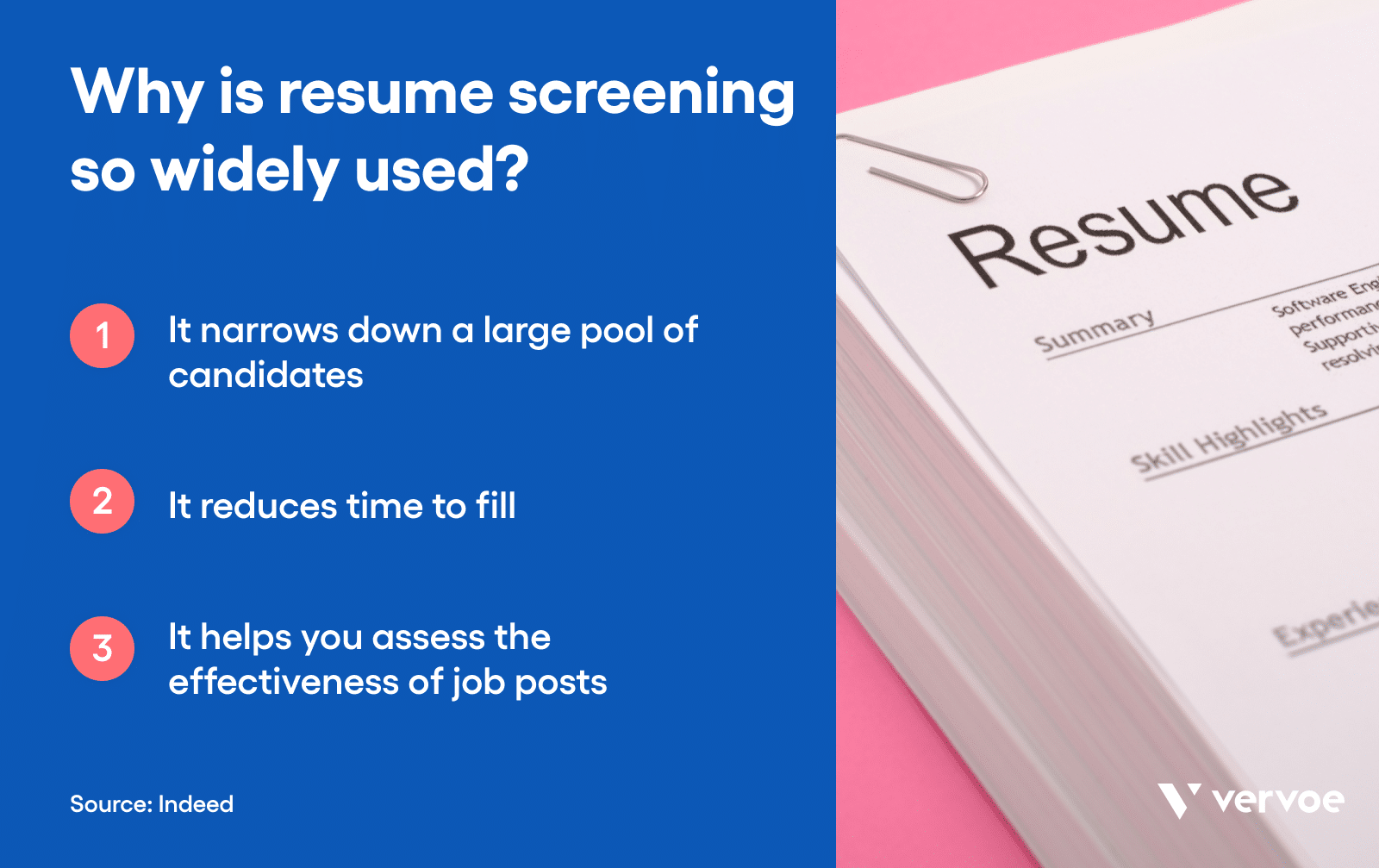 The Ultimate Guide To Resume Screening 1 Why resume screening is so widely used