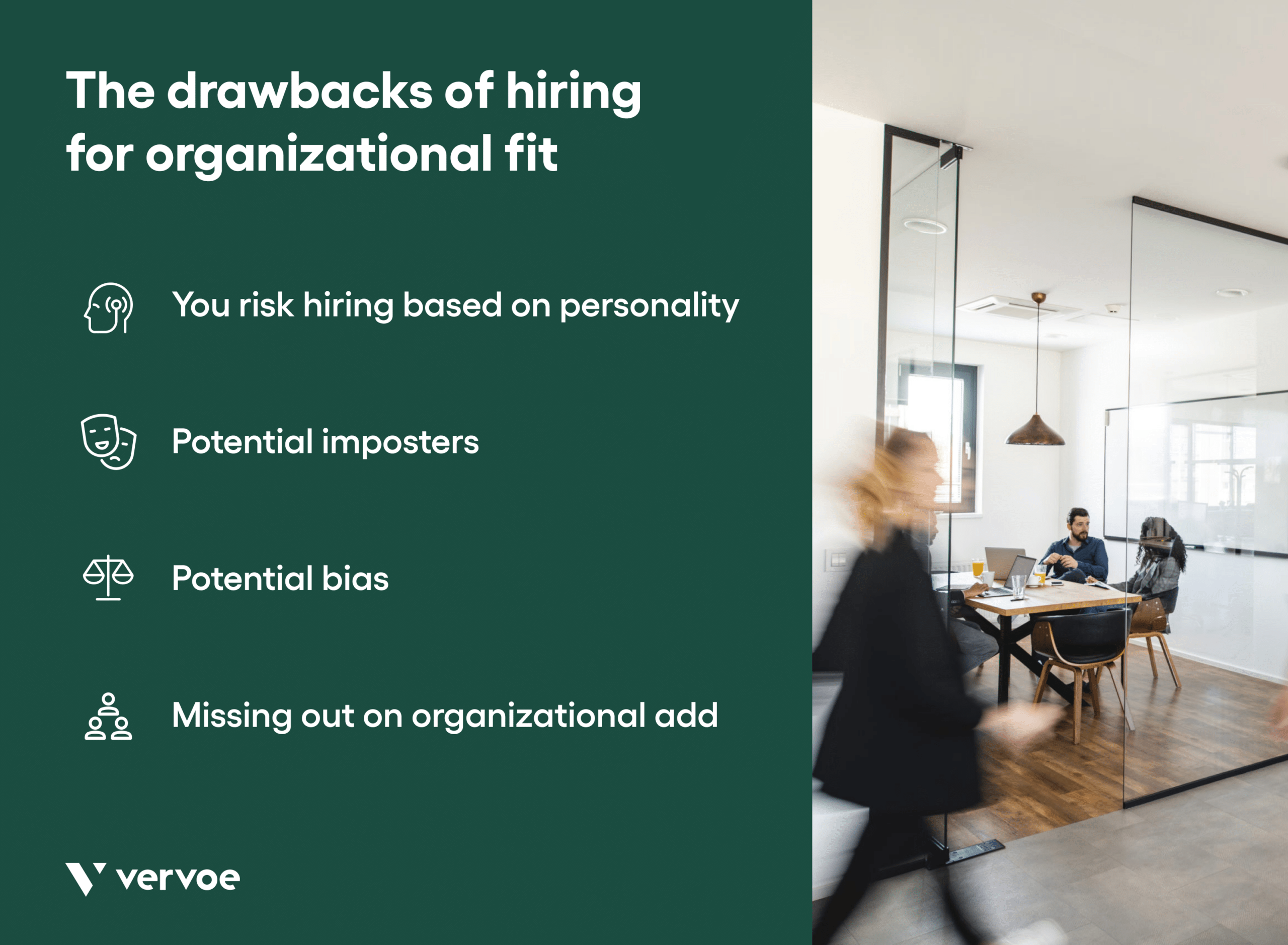 Why Organizational Fit Should Be a Key Priority in Hiring 2 The drawbacks of hiring for organizational fit