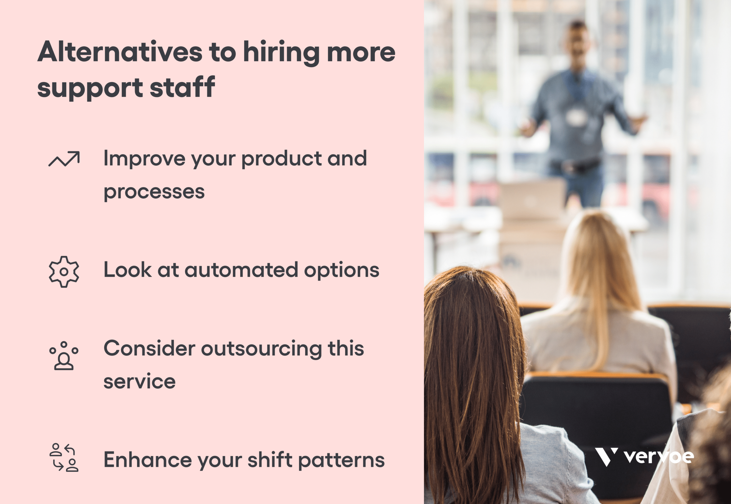 A Comprehensive Guide to Customer Service Hiring 3 Alternative to hiring more support staff
