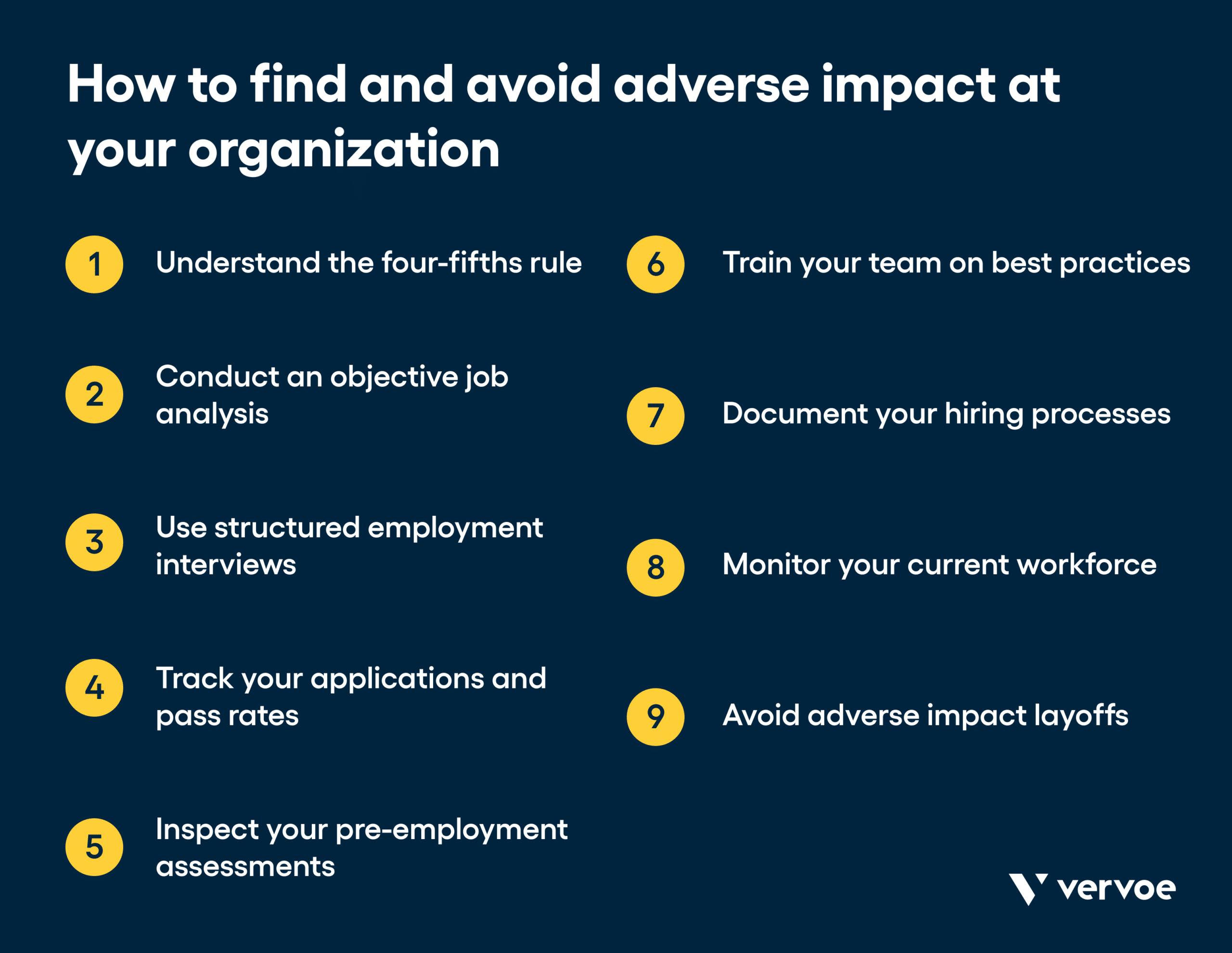 What Adverse Impact Is and How To Avoid It at Your Organization 1 How to avoid adverse impact at your organization