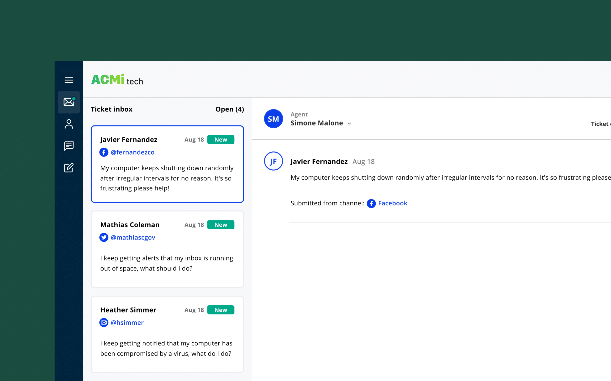 How To Create the Perfect Customer Service Recruitment Strategy in 8 Steps 5 A tech support simulation using Vervoe's Customer Service Simulator