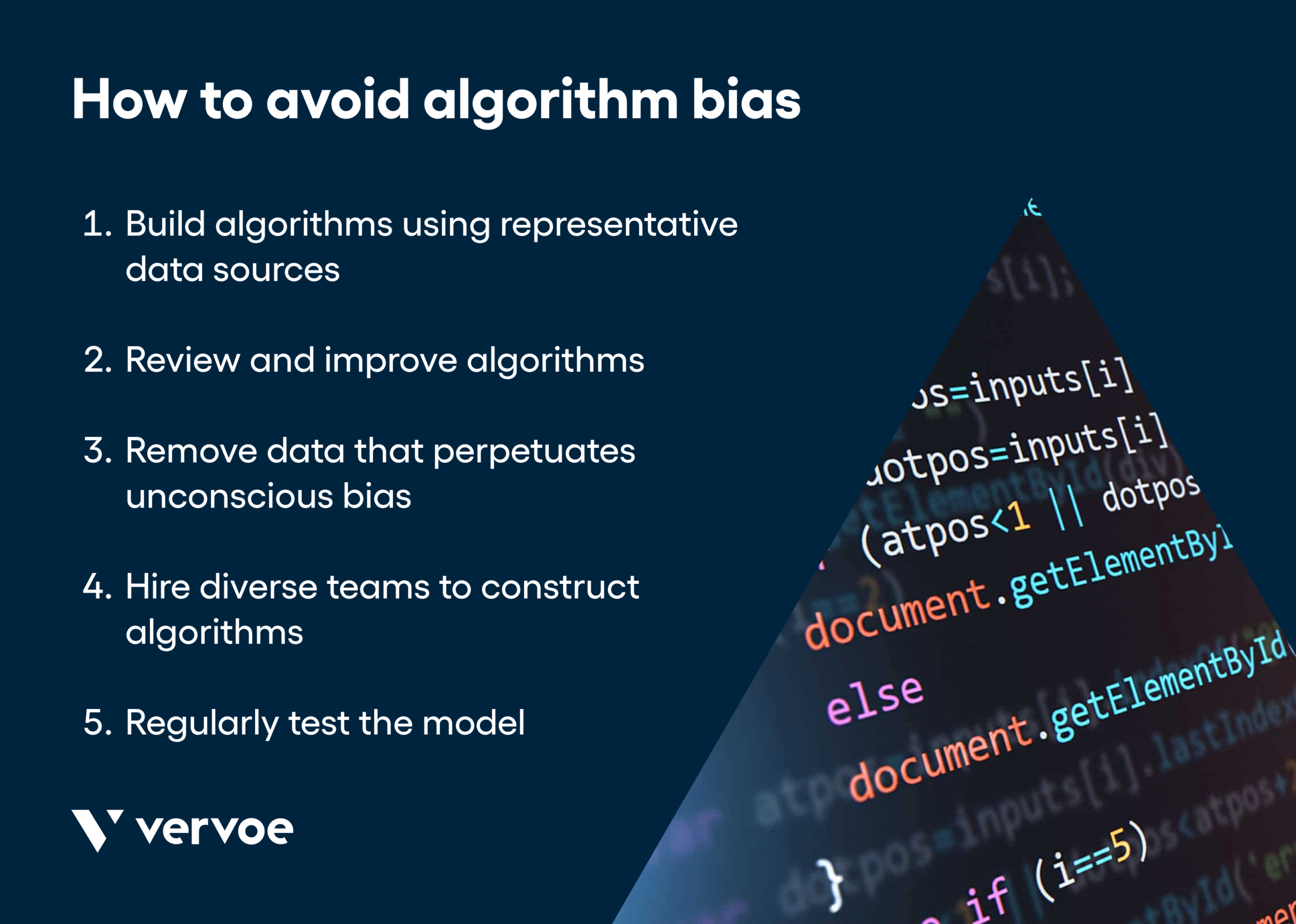 How Good Machine Learning in Recruitment Can Radically Transform Your Hiring 5 How to avoid algorithmic bias