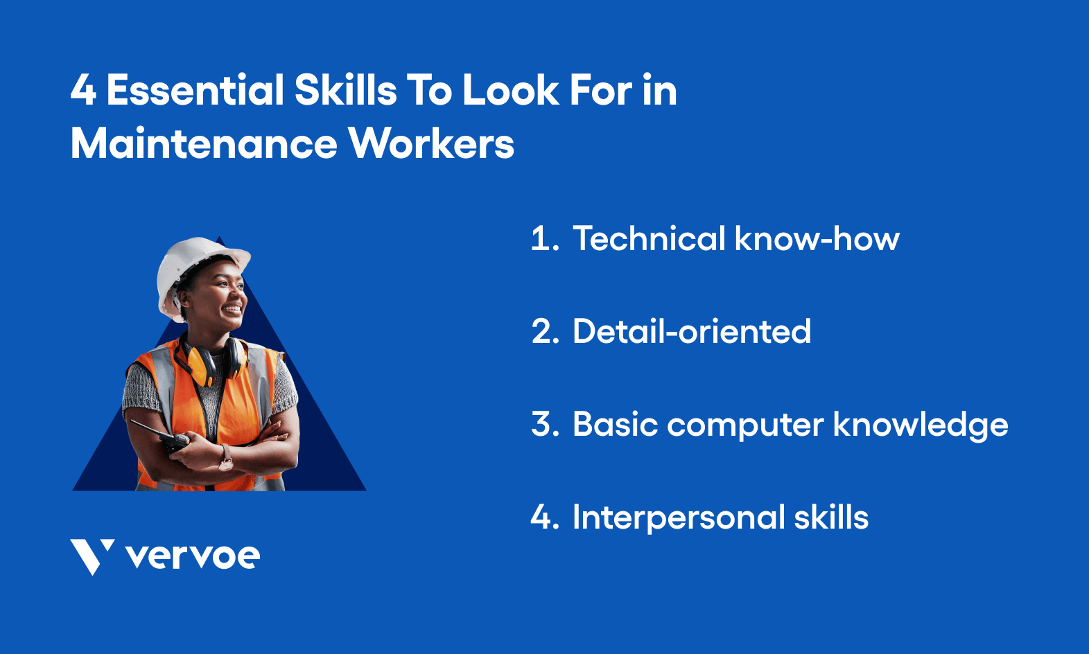 4 Essential Skills That Should Be A Top Priority When Recruiting Maintenance Workers 1 4 essential skills for hiring maintenance workers
