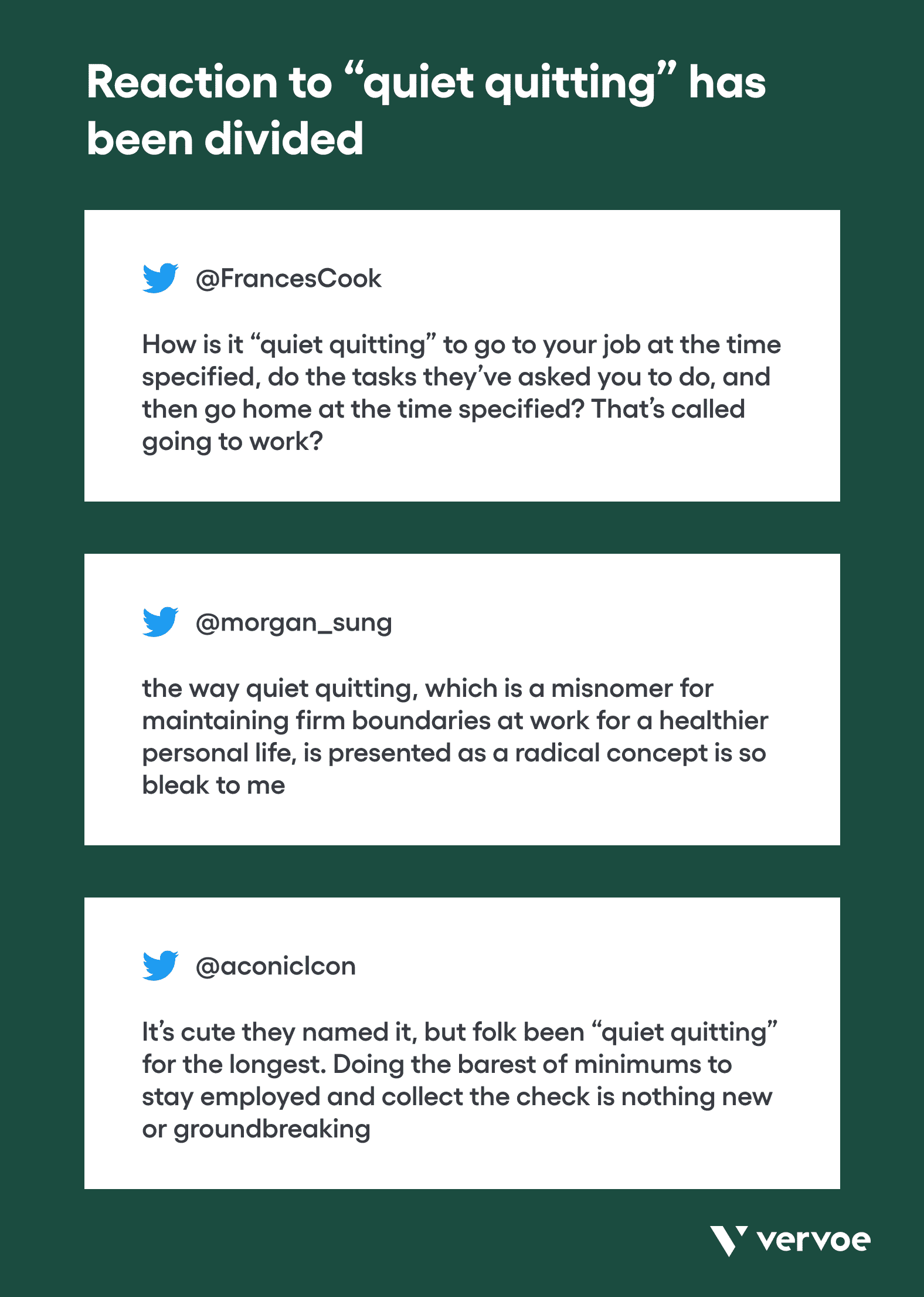 What Quiet Quitting Is and How To Ensure You’re Hiring Engaged Workers 1 Reaction to quiet quitting