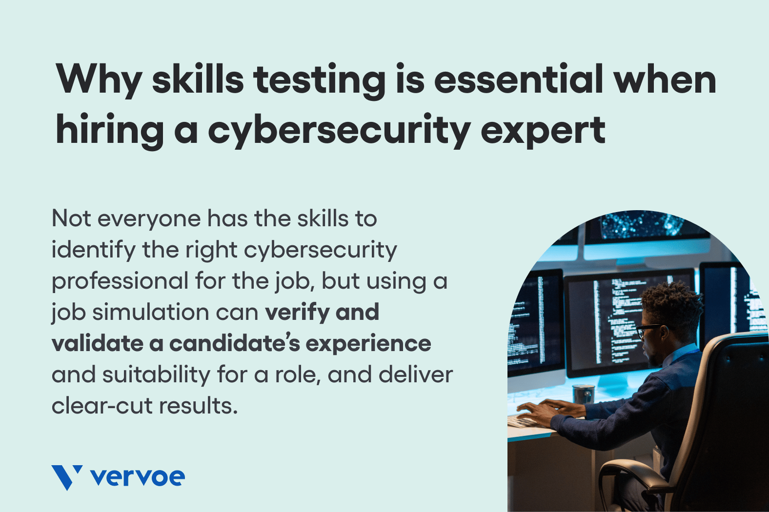 6 Types Of Cybersecurity Job Simulations 2 Vervoe cybersecurity skill assessment software for job-ready candidates