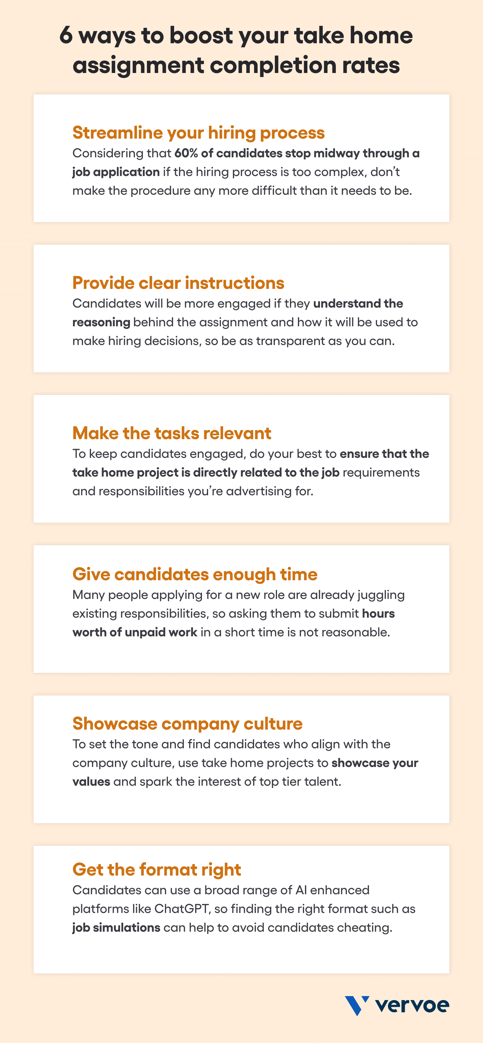 6 Ways To Make Candidates Love Take Home Assignments 4 6 ways to boost take-home assignment completion rates