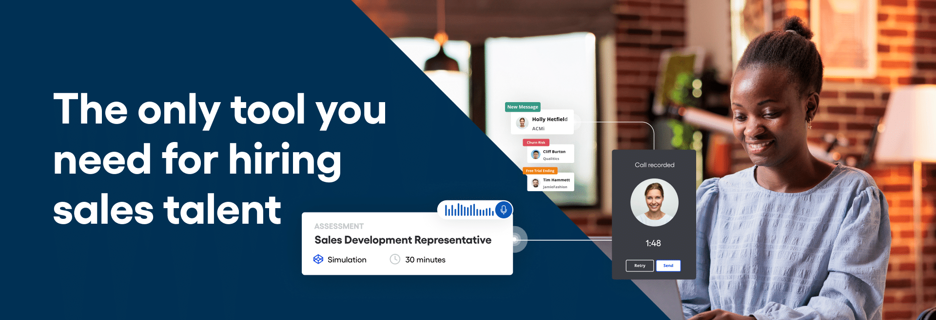 Take Our New Sales Simulations For A Test Drive 2 With the launch of Vervoe's newest range of job simulations, we're revolutionizing the future of sales hiring.