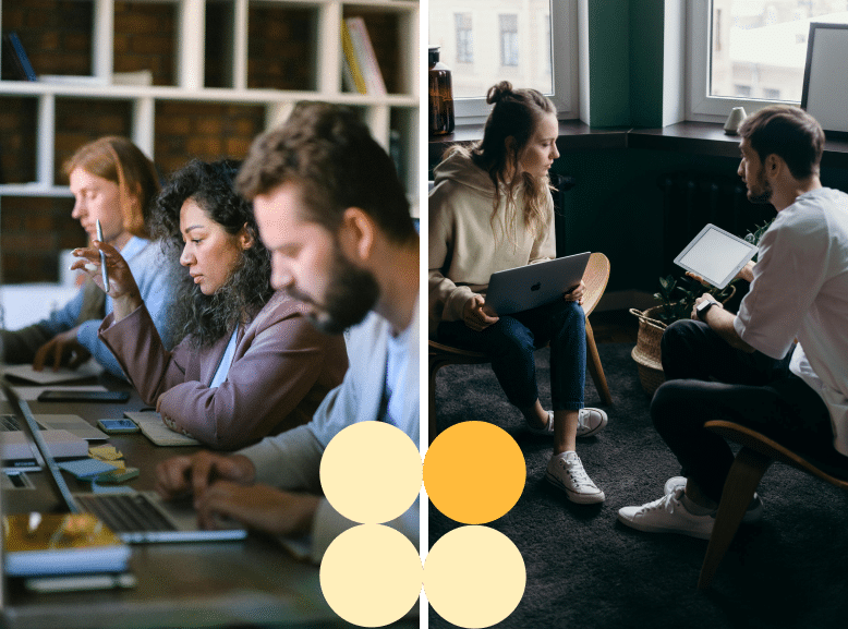 Skills Testing Unveiled: Industry-Specific Insights for Optimal Hiring 2 Hiring team interviewing a candidate in the office