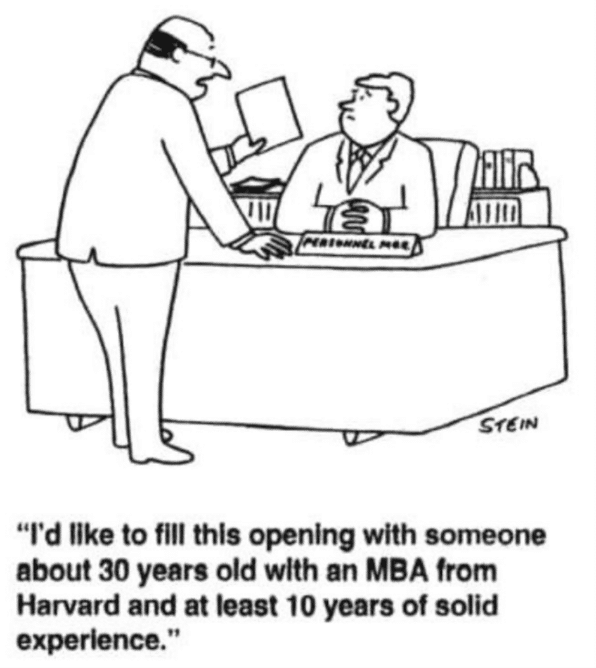 Hiring Challenges in 20 Memes 2024 Edition 10 Meme with two men in an office