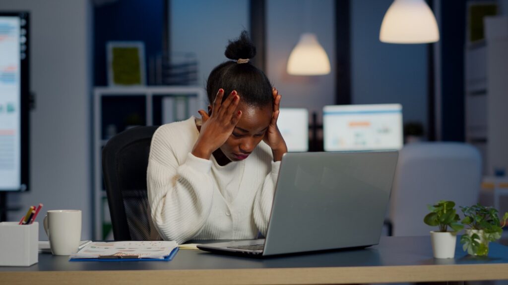 How to Prevent Cheating in Online Skills Assessments (and Why Fair AI Matters) 2 Tired-looking woman